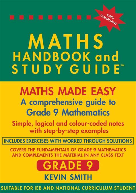 Download Grade 9 Mathematics Self Study Guide 