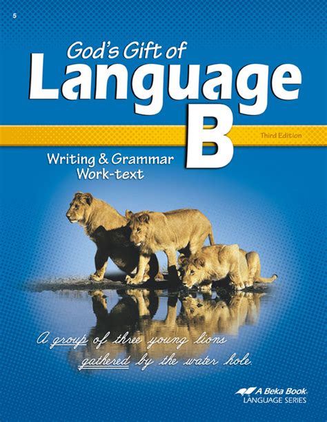 Download Grade Gods Gift Of Language Writing Grammar B 