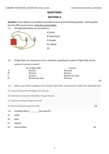 Read Grade9 Natural Science Question Paper 2013 