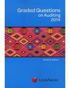 graded questions on auditing 2014 pdf