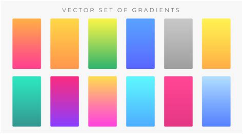 Gradient Palettes Freebies Gradient Color Design Color Design Contoh Gradasi - Contoh Gradasi