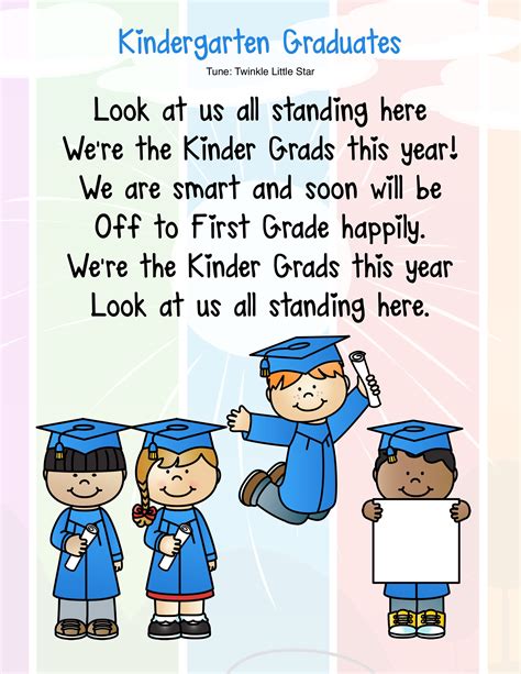 Graduation Kindergarten Songs End Of Year Free Printables Homeschool Kindergarten Graduation Ideas - Homeschool Kindergarten Graduation Ideas
