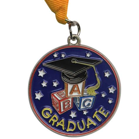 Graduation Medal For Kids Bulk Set Of 12 Kindergarten Medals - Kindergarten Medals