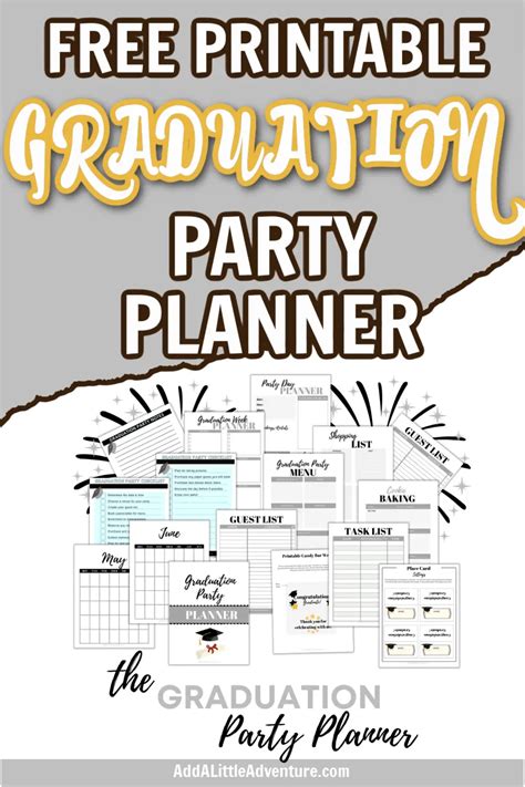 Graduation Party Planner Free Printable Template College Life Party Planner Worksheet - Party Planner Worksheet