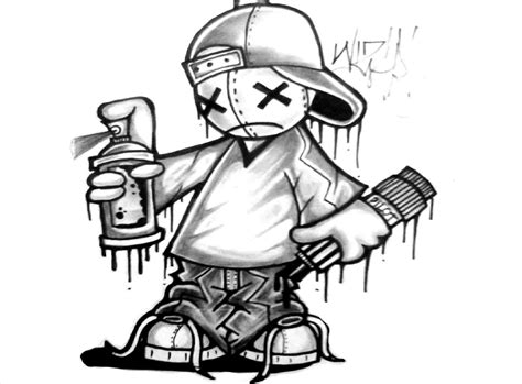 Graffiti Characters Drawings
