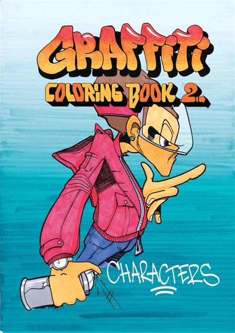 graffiti coloring book 2 characters dokument pres