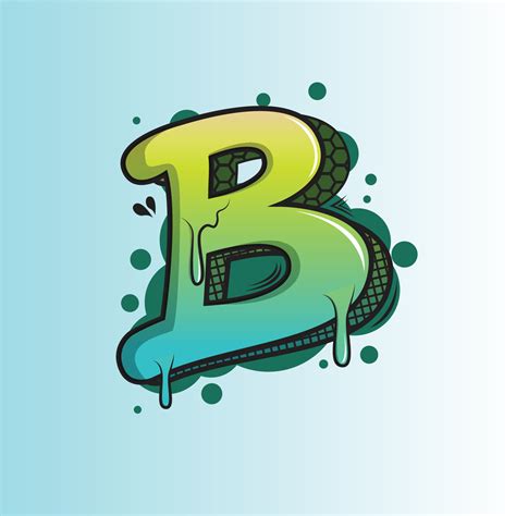 Graffiti Letter B