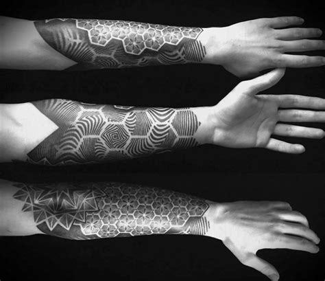 Grafische Muster Tattoos