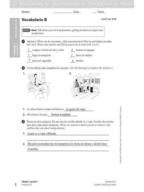 Read Gramatica C Avancemos 2 Workbook Sarcom 
