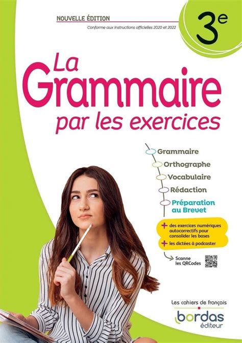grammaire 3e manuel