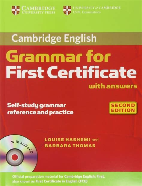 Grammar For First Certificate With Answers