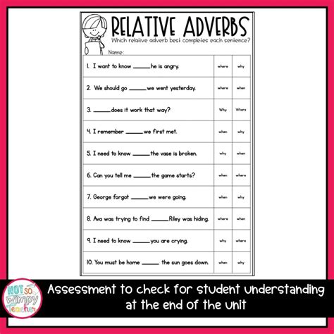 Grammar Fourth Grade Activities Relative Adverbs Adverb Powerpoint 4th Grade - Adverb Powerpoint 4th Grade