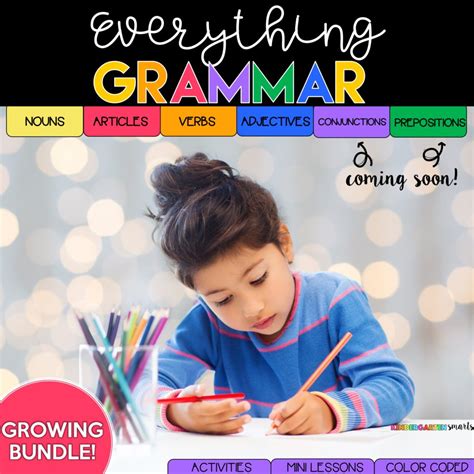 Grammar In Kindergarten Kindergarten Smarts Kindergarten Grammar - Kindergarten Grammar