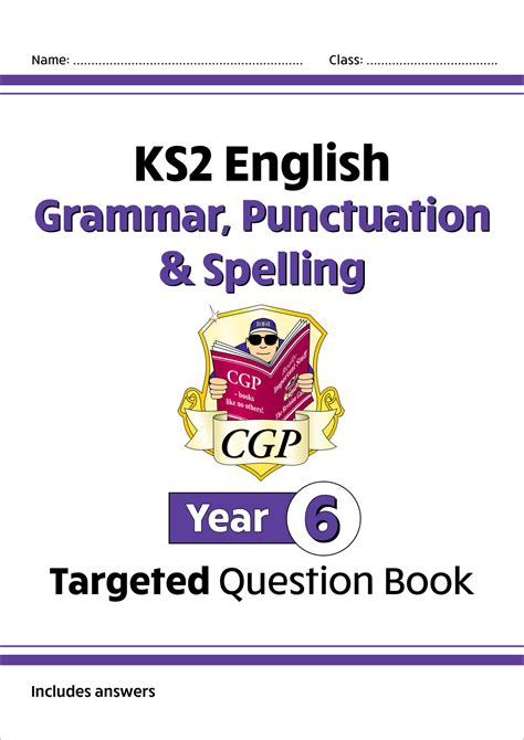 Grammar Punctuation And Spelling Year 6 10 Minute