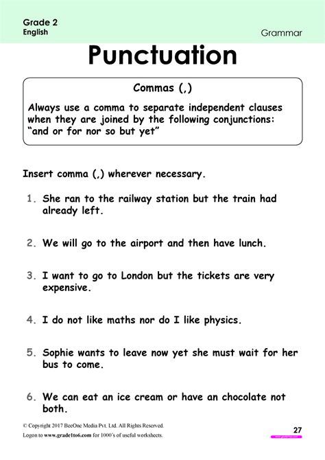 Grammar Punctuation Spelling Year 2 Booster Extra Test