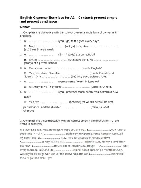 Read Online Grammar Activate A2 Key Answer 