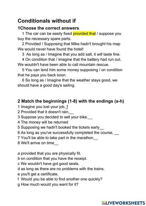 Download Grammar Conditionals Without If And Conditionals Using 