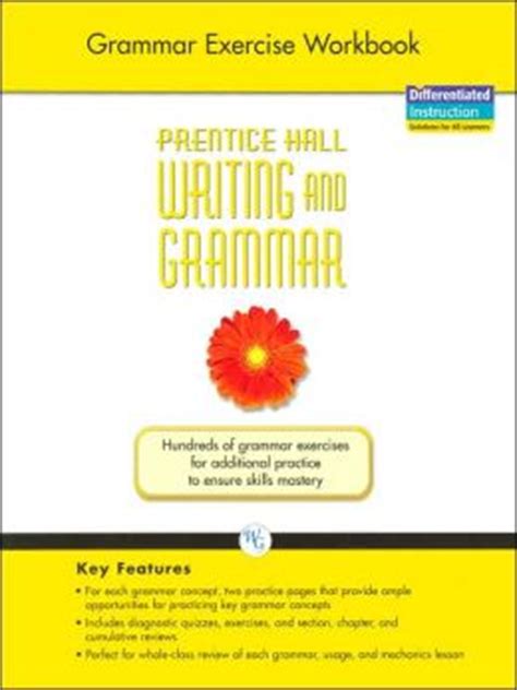 Download Grammar Exercise Workbook Prentice Hall Answers Practice 