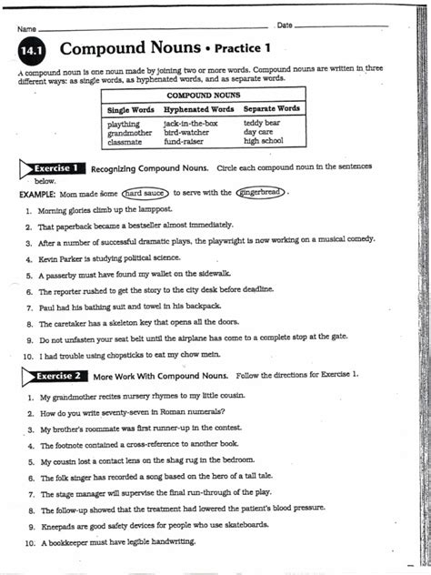 Download Grammar Exercise Workbook Prentice Hall Answers Practice 