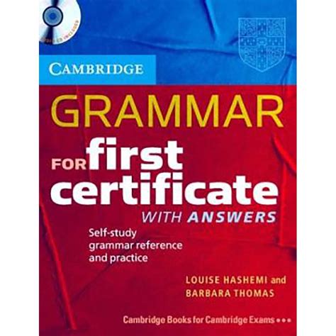Read Grammar For First Certificate With Answers 