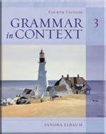 Read Online Grammar In Context 3 Fourth Edition Student Book 