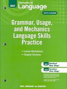 Read Grammar Usage And Mechanics Language Skills Practice For Chapter 12 