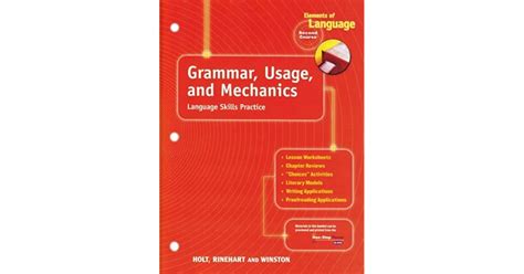 Full Download Grammar Usage And Mechanics Workbook Answer Key Grade 10 
