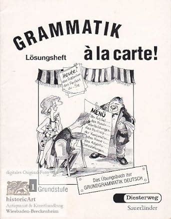 Read Online Grammatik A La Carte 