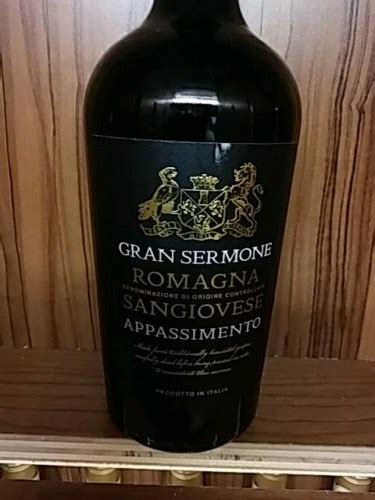 gran sermone appassimento