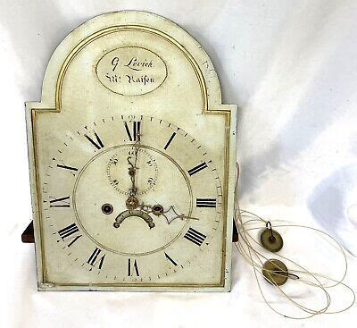 grandfather clock dial for sale eBay