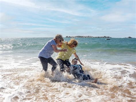 grandma nude beach