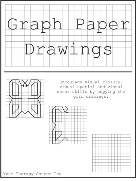 Graph Paper Drawing Ideas Your Therapy Source Graph Paper Drawings Easy - Graph Paper Drawings Easy