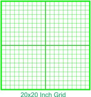 Download Graph Paper 20X20 Grid 