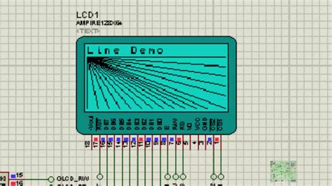 graphic lcd display simulator