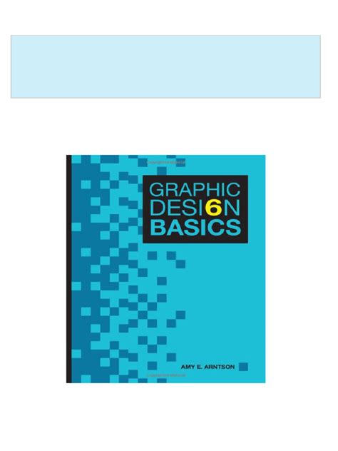 Full Download Graphic Design Basics Arntson 6Th Edition Fuclan 