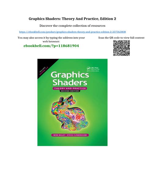 Graphics Shaders Theory And Practice Second Edition
