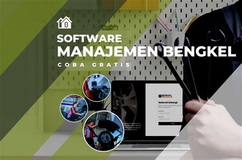 gratis software management bengkel