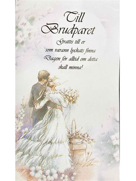 gratulation bröllopskort
