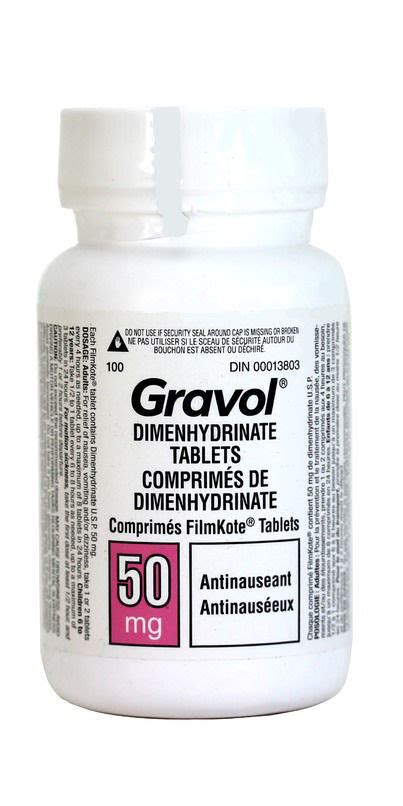 Gravol Generic Name