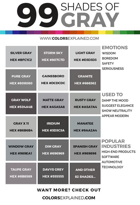 gray colors