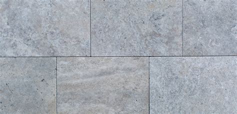 gray travertine tile
