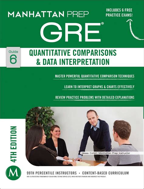 Gre Quantitative Comparisons And Data Interpretation Manhattan Prep Gre Strategy Guides