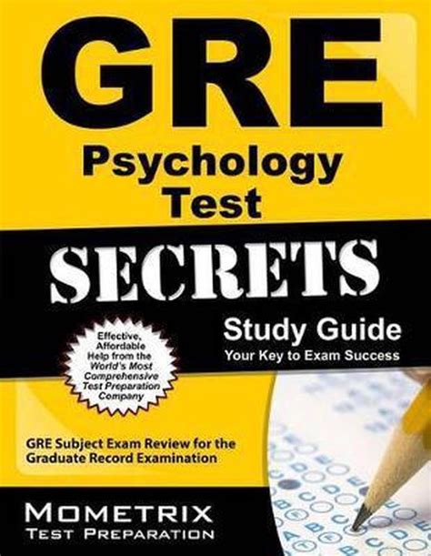 Read Gre Psychology Study Guide 