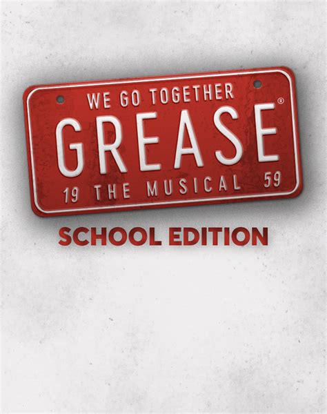 Grease School Play Script Grease School Play Alibaba