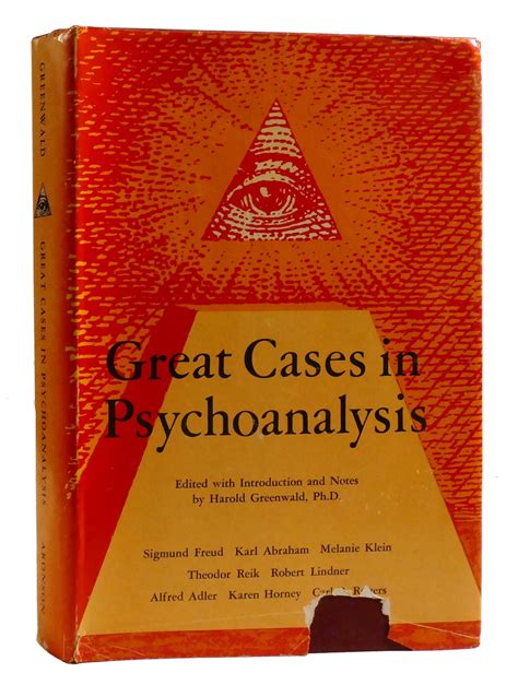 Great Cases In Psychoanalysis