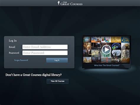 Great Courses Login