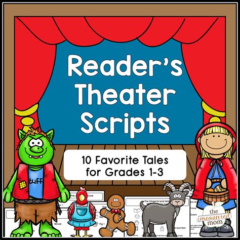 Great Reader S Theater For Back To School Readers Theater For First Grade - Readers Theater For First Grade