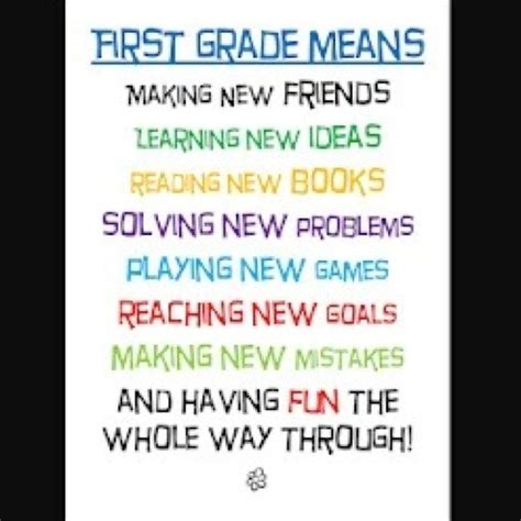 Great Sayings According To First Graders Laquo Personal First Grade Sayings - First Grade Sayings
