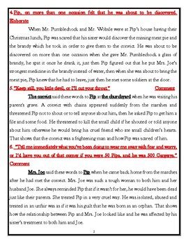 Read Great Expectations Questions And Answers 