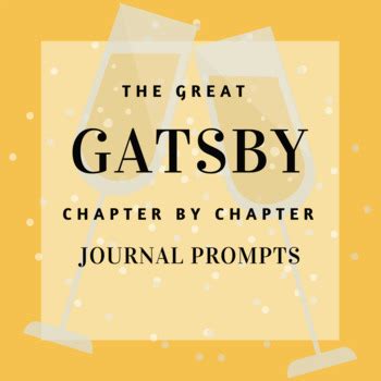 Read Great Gatsby Journal Prompts 